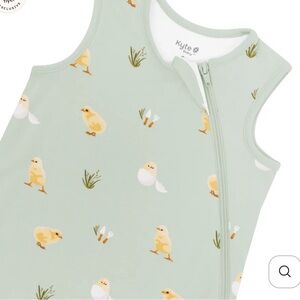 Kyte BABY Green Sleep Sack with Chick Design